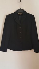 Barami * blazer * giacca corta * nero * taglia D36/38 S/M * 100% lana * nuovo *