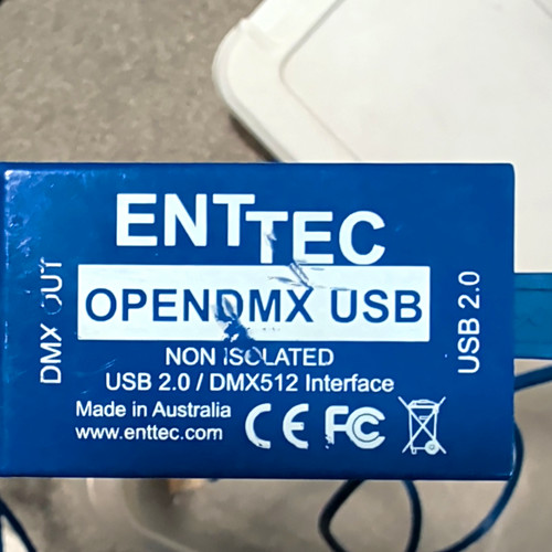Enttec open dmx - enttec, interfaccia