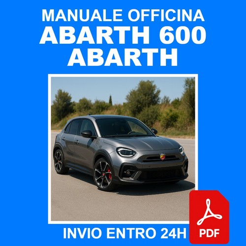 Manuale officina abarth - officina, 600