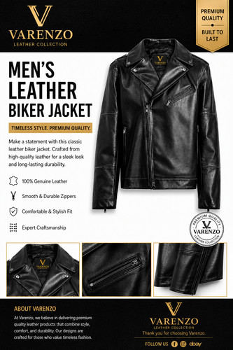 Giacca motociclista in - da,
