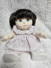 Vintage Mattel My Child - Teal Blue Eyes Bruna in condizioni mai giocate!