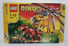 Vintage Game Play Gioco Lego Dino Dinosauri 2012 Set 5886 Caccia T-Rex Hunter