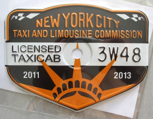 Medaglione taxi cabina con