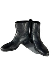 stivaletti 36 sisley boot new, stivaletti pizzo 100% pelle, leather