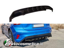Diffusore estrattore nero lucido posteriore Ford Focus Mk4 ST-Line (2018-2022)