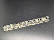 RENAULT H. 18MM LOGO SIGLA EMBLEMA FREGIO STEMMA SCRITTA BADGE TARGA TARGHETTA