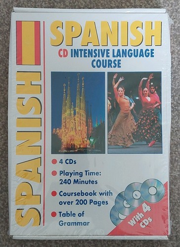 Spanish language course set - course, cd
