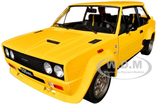 Fiat 131 abarth 1980 giallo - 1980,