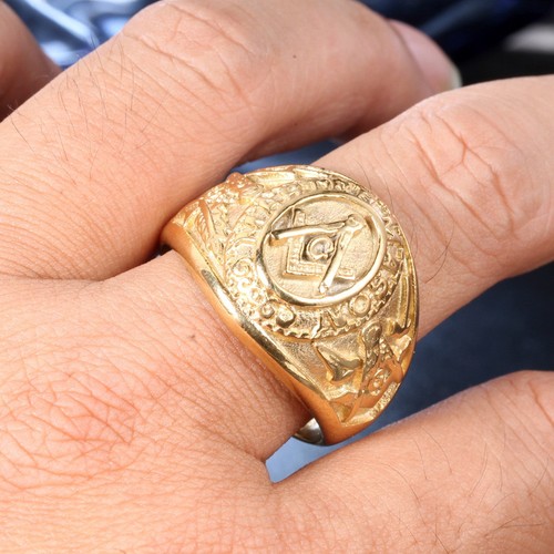 Anello vintage massone - anello,