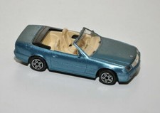 Modello auto Burago Mercedes 300 SL Cabrio scala 1:43 Azzurro