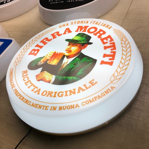 Birra moretti illuminated - birra,