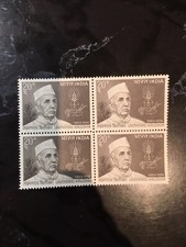 India Sc. 1969 496 MNH Kirloskar Aratro Blocco di 4