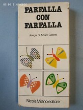 Gioco Didattico - Domino - Farfalla con Farfalla- Nicola Milano editore anni 80