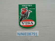 METTET AUTOCOLLANT VISA MOTO