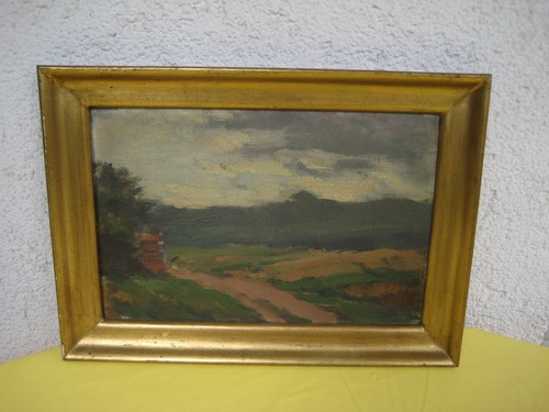 Dipinto olio paesaggio