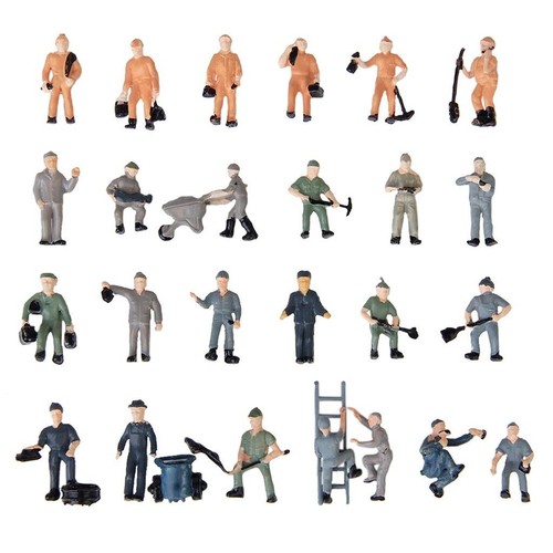 Figurine operai edili h0 - edili, 1:87
