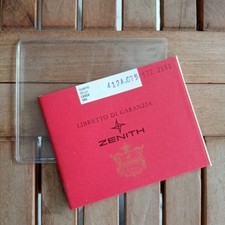 Zenith Libretto / booklet