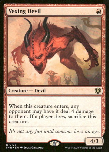 Vexing devil innistrad - vexing,