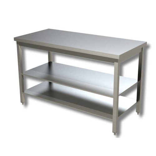 Tavolo 170x60x85 acciaio inox
