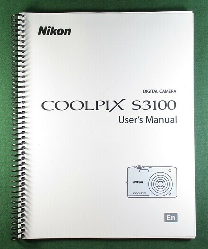 Nikon coolpix s3100 manuale - nikon,