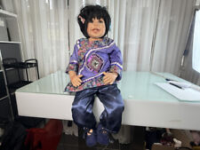 Bambola artistica bambola Monika Levenig bambola in vinile 65 cm. Ottime cond...