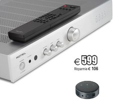 ROTEL A 10 MK II + wiim mini SILVER AMPLIFICATORE HI FI SIGILLATO GARANZIA