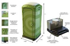 BAGNO CHIMICO CON WC CHIMICO