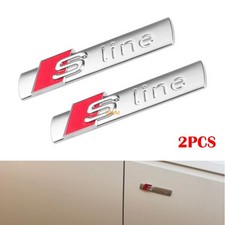 2 adesivi emblema logo S Line