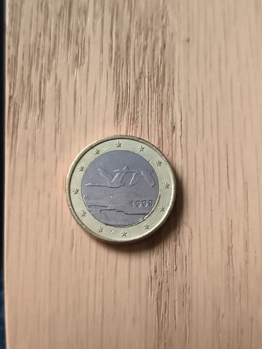Moneta euro finlandia - moneta, 1