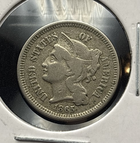 1865 tre centesimi nichel - tre,