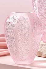 Lalique Vaso Sakura Rosa