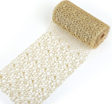 Runner Natalizio Da Tavolo Oro Nastri Natalizi Nastri Albero Natale Tovaglietta 