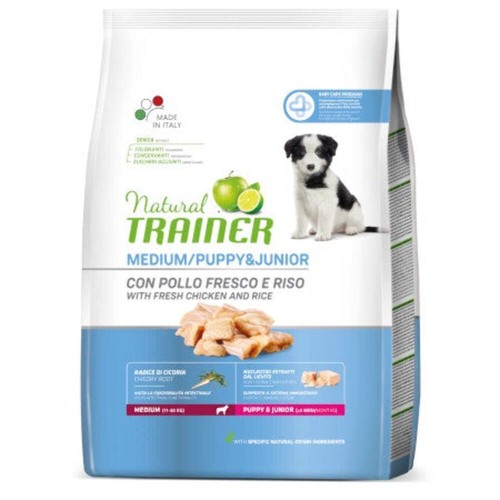 Natural trainer puppy - natural, medium