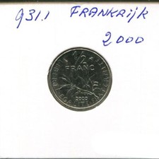Moneta 1/2 FRANCO 2000 FRANCIA