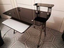 Scrivania in vetro tecnica