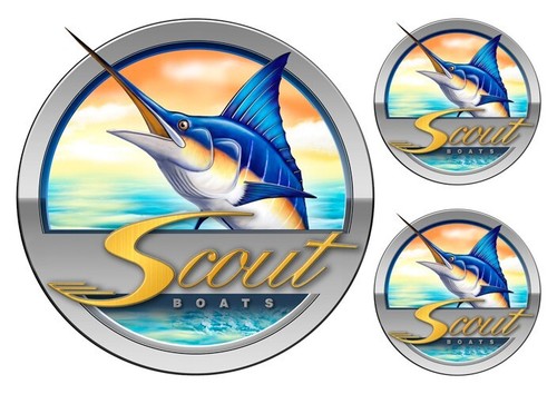 Adesivi design scout - scout, boat