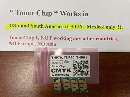 Chip toner per ricarica - chip,
