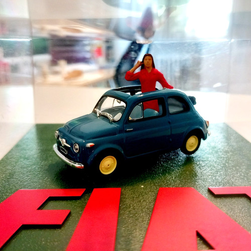 Fiat nuova 500 eco diorama - nuova,