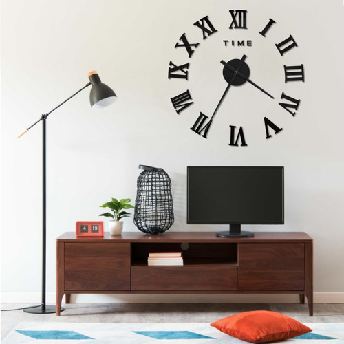 Orologio parete nero - orologio, eva