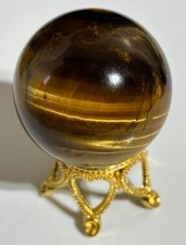 Tigers Eye Crystal Ball Stone