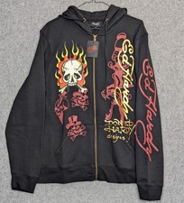 Felpa con cappuccio Ed Hardy