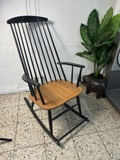 Sedia dondolo vintage stile - a,