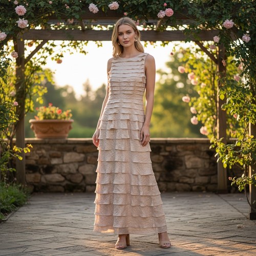 Maxi abito adrianna papell - abito,