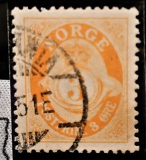 Francobollo Norvegia anni