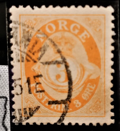 Francobollo norvegia anni - norvegia,