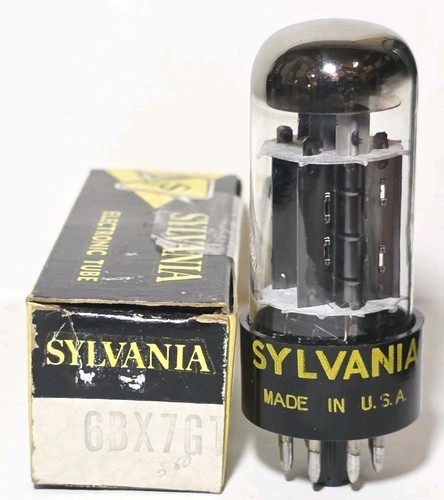 Sylvania 6bx7gt tubo - sylvania,