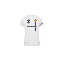 T-shirt BMW MOTORSPORT, Panasonic, Motori macchine corse idea-regalo  100%cotone