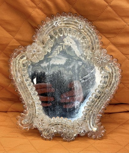 Vintage anni specchio vetro - vintage, 50