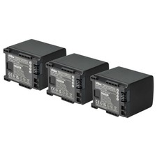 3x Batteria per Canon Vixia