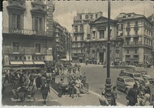 NAPOLI - Piazza Trieste e Trento - lato Gambrinus - viaggiata 12.7.195  -aav1129
